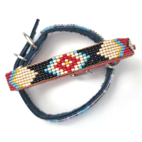 BNWOT Handmade Leather Dog / Cat Collars (Small) - Picture 3 of 6